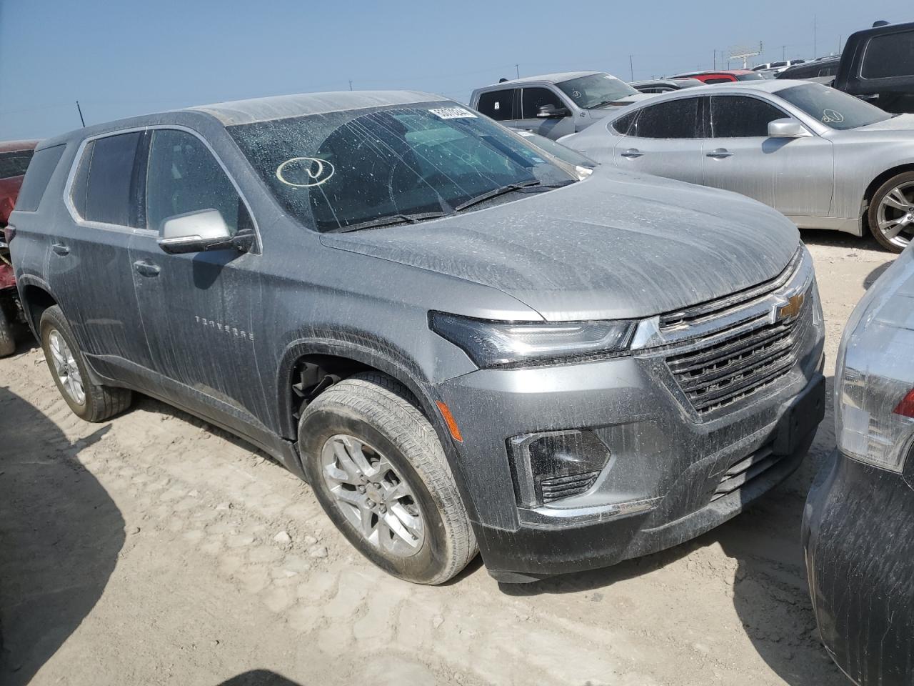 2023 CHEVROLET TRAVERSE LS VIN:1GNERFKW3PJ153676