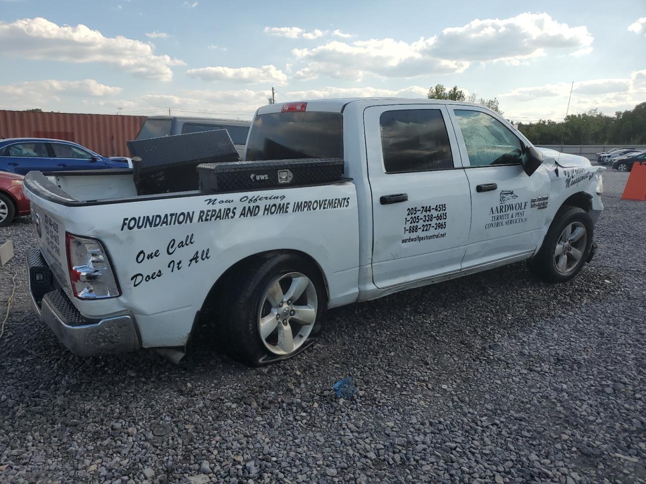 2022 RAM 1500 CLASSIC TRADESMAN VIN:3C6RR6KG0NG210652