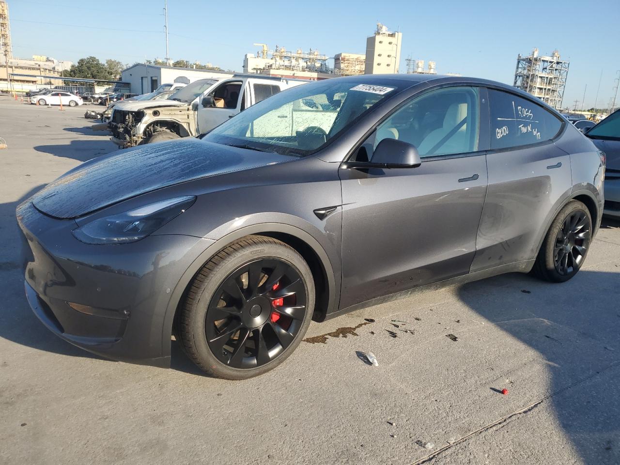 2022 TESLA MODEL Y  VIN:7SAYGDEF9NF466251