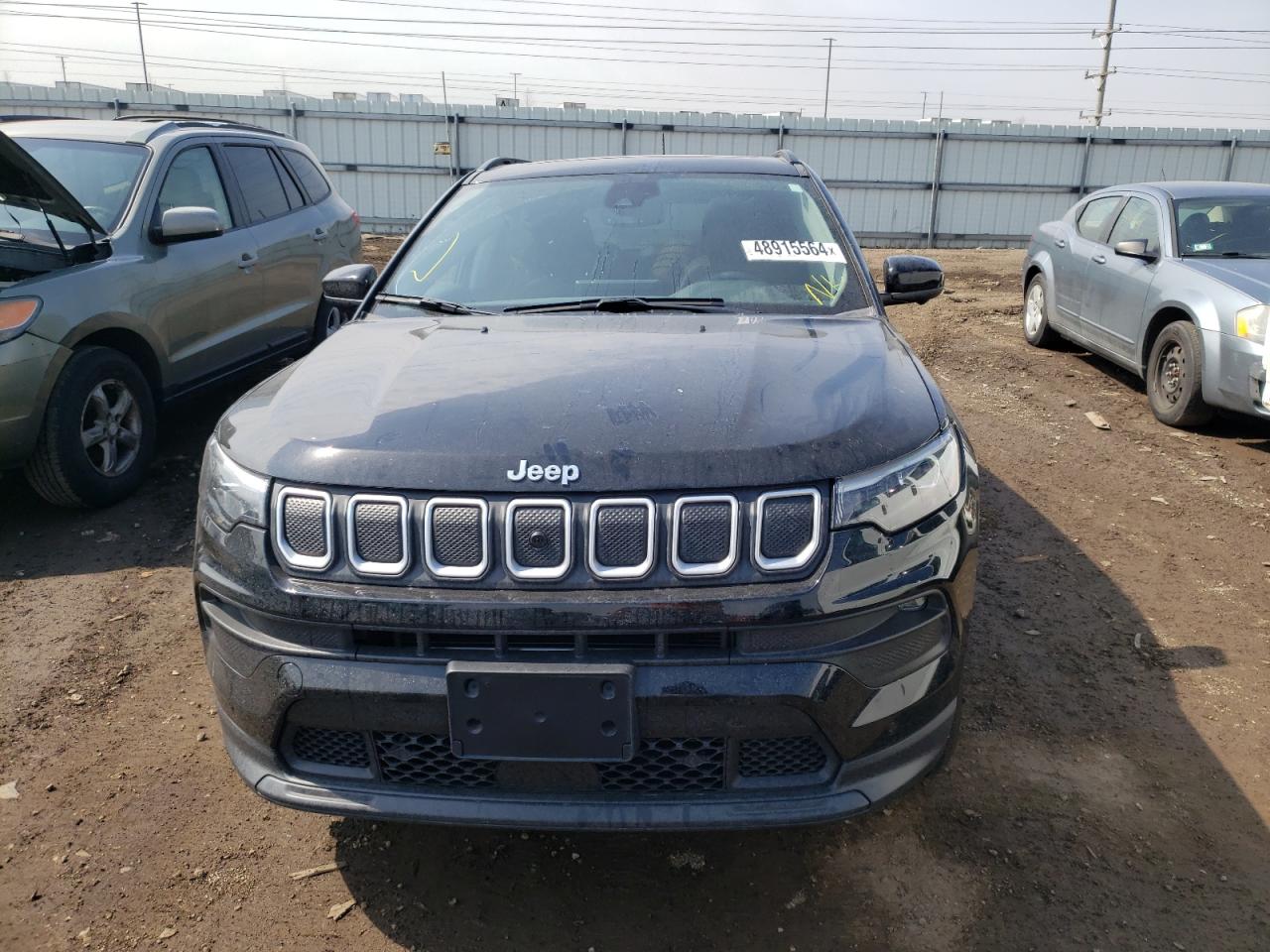 2022 JEEP COMPASS LATITUDE LUX VIN:3C4NJDFB7NT113358