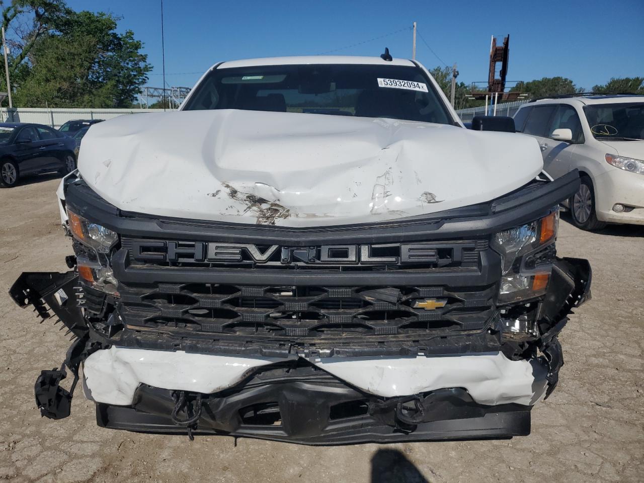 2024 CHEVROLET SILVERADO C1500 CUSTOM VIN:3GCPABEK5RG222754