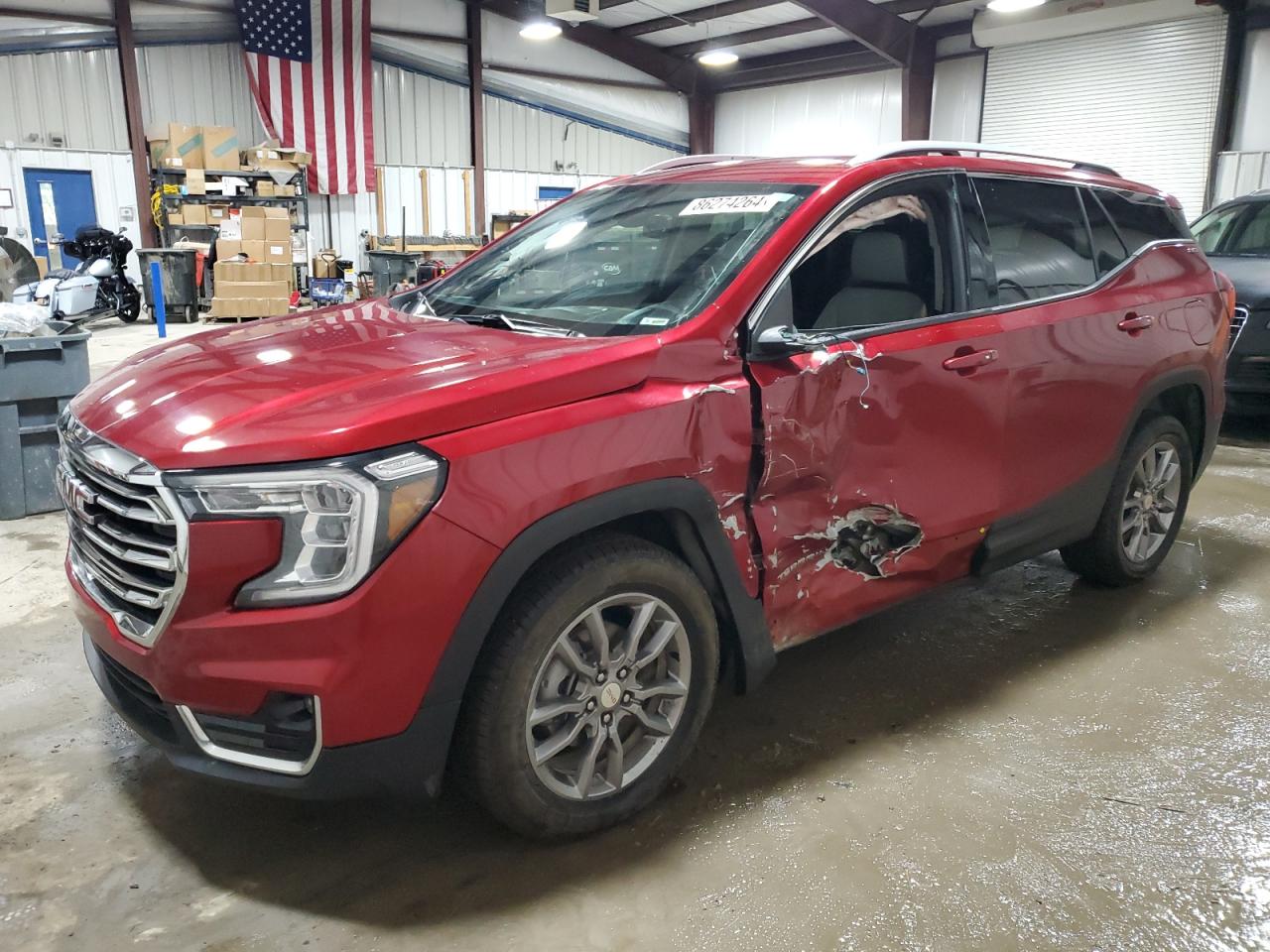 2022 GMC TERRAIN SLT VIN:3GKALVEV4NL175721