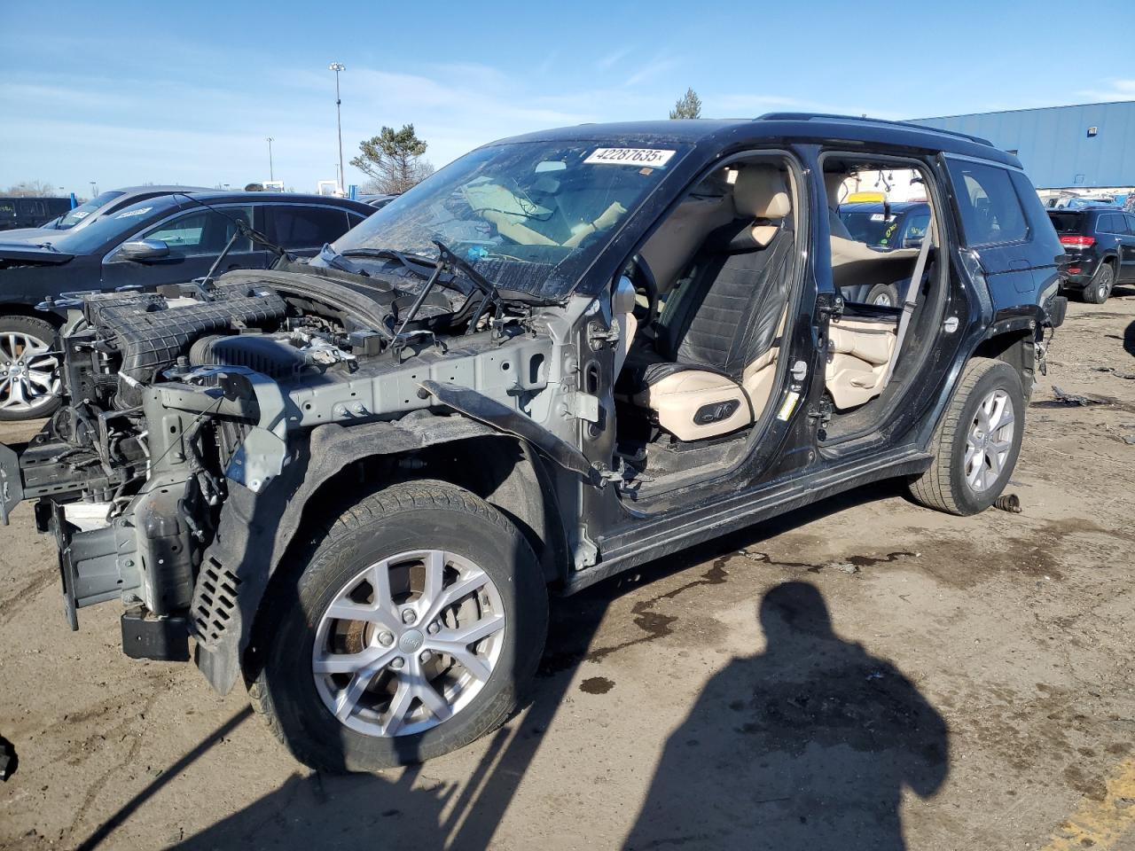 2022 JEEP GRAND CHEROKEE L LIMITED VIN:1C4RJKBG5N8515336