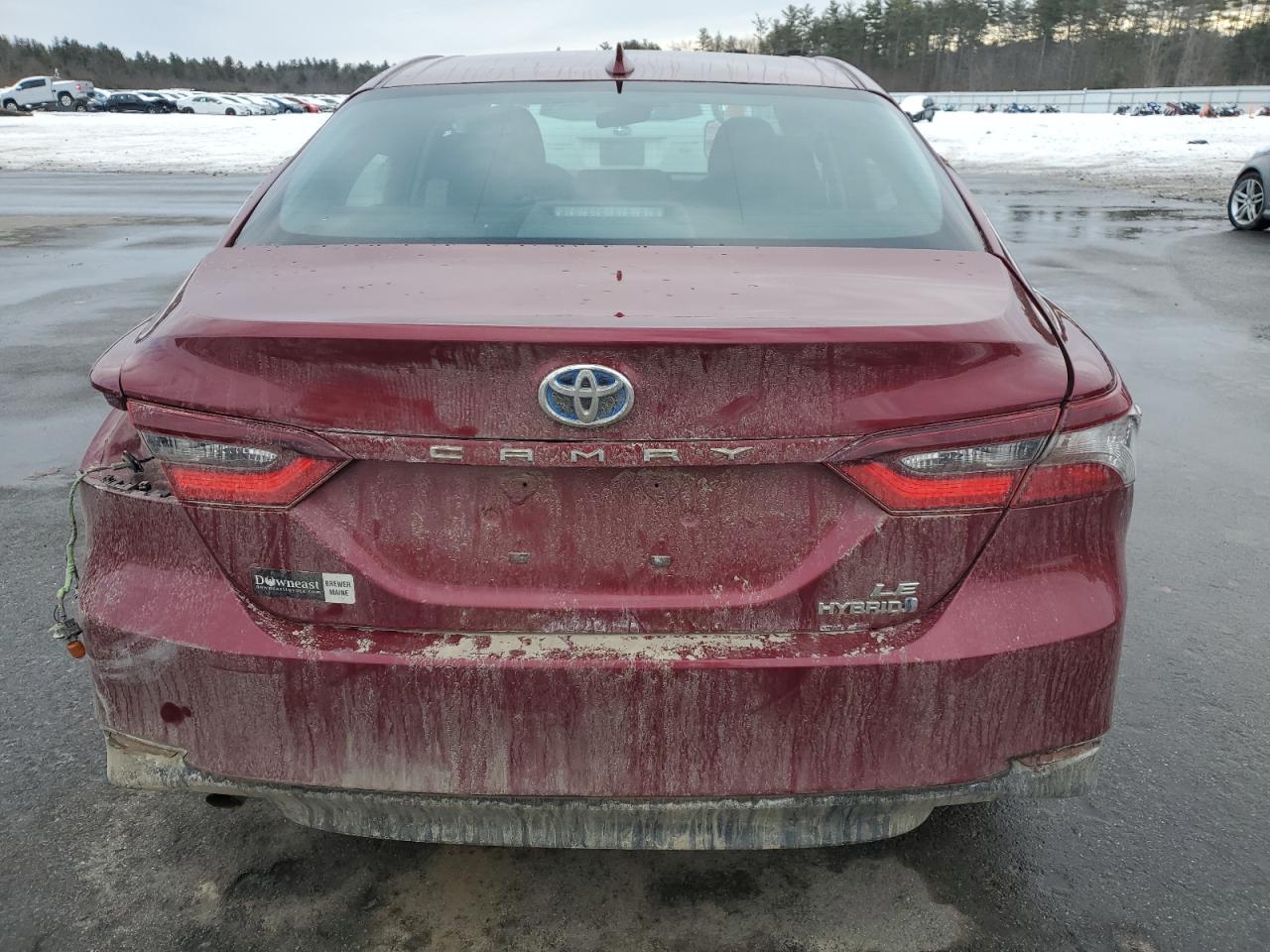 2022 TOYOTA CAMRY LE VIN:4T1C31AK2NU597657