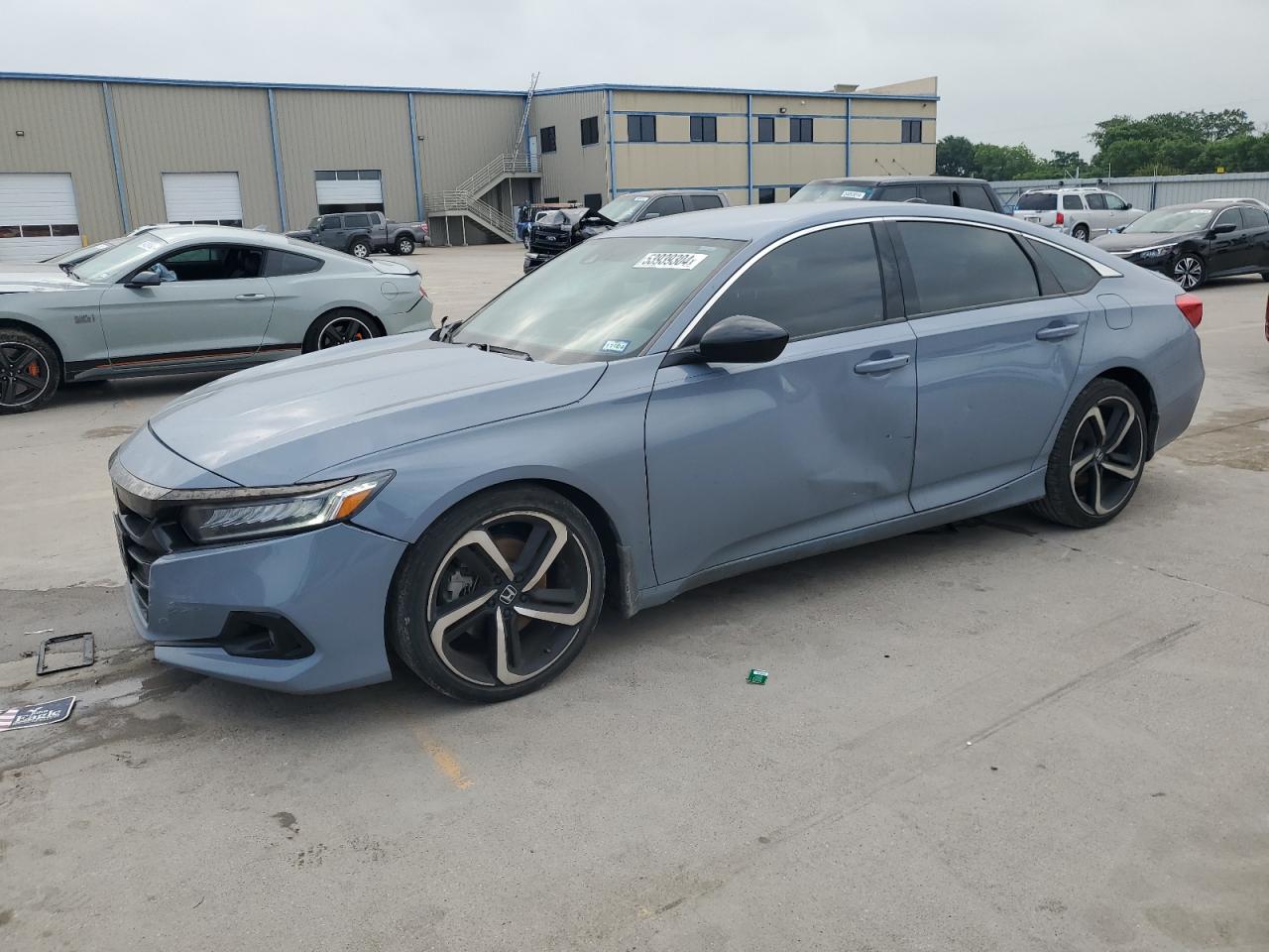 2022 HONDA ACCORD SPORT VIN:1HGCV1F31NA096875