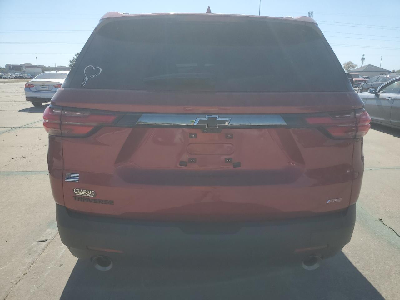 2023 CHEVROLET TRAVERSE RS VIN:1GNERJKW0PJ179347