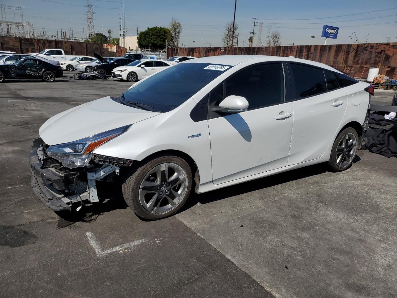 2022 TOYOTA PRIUS NIGHT SHADE VIN:JTDKAMFU5N3156306
