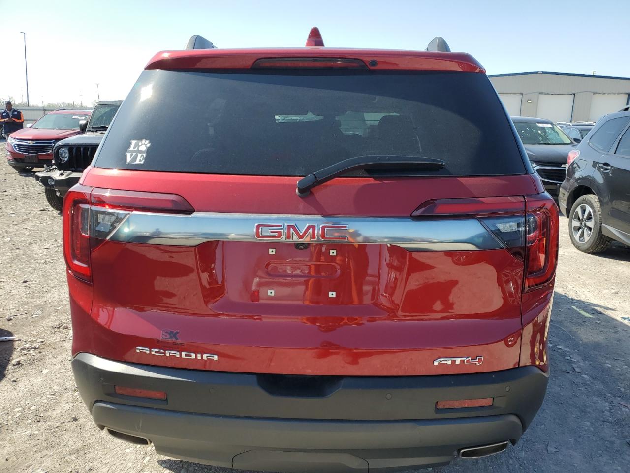 2022 GMC ACADIA AT4 VIN:1GKKNLLS5NZ136799