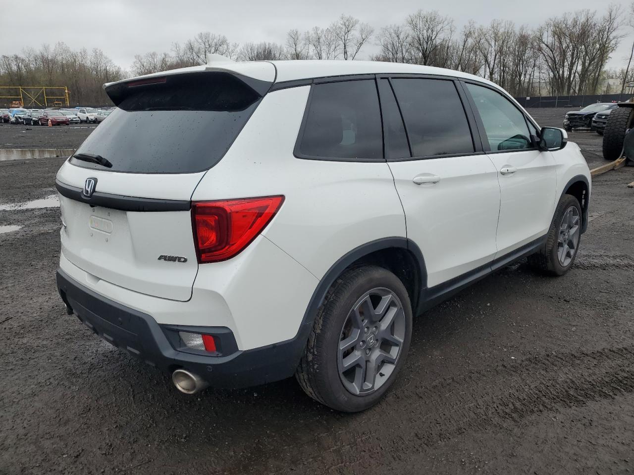 2022 HONDA PASSPORT EXL VIN:5FNYF8H5XNB011127