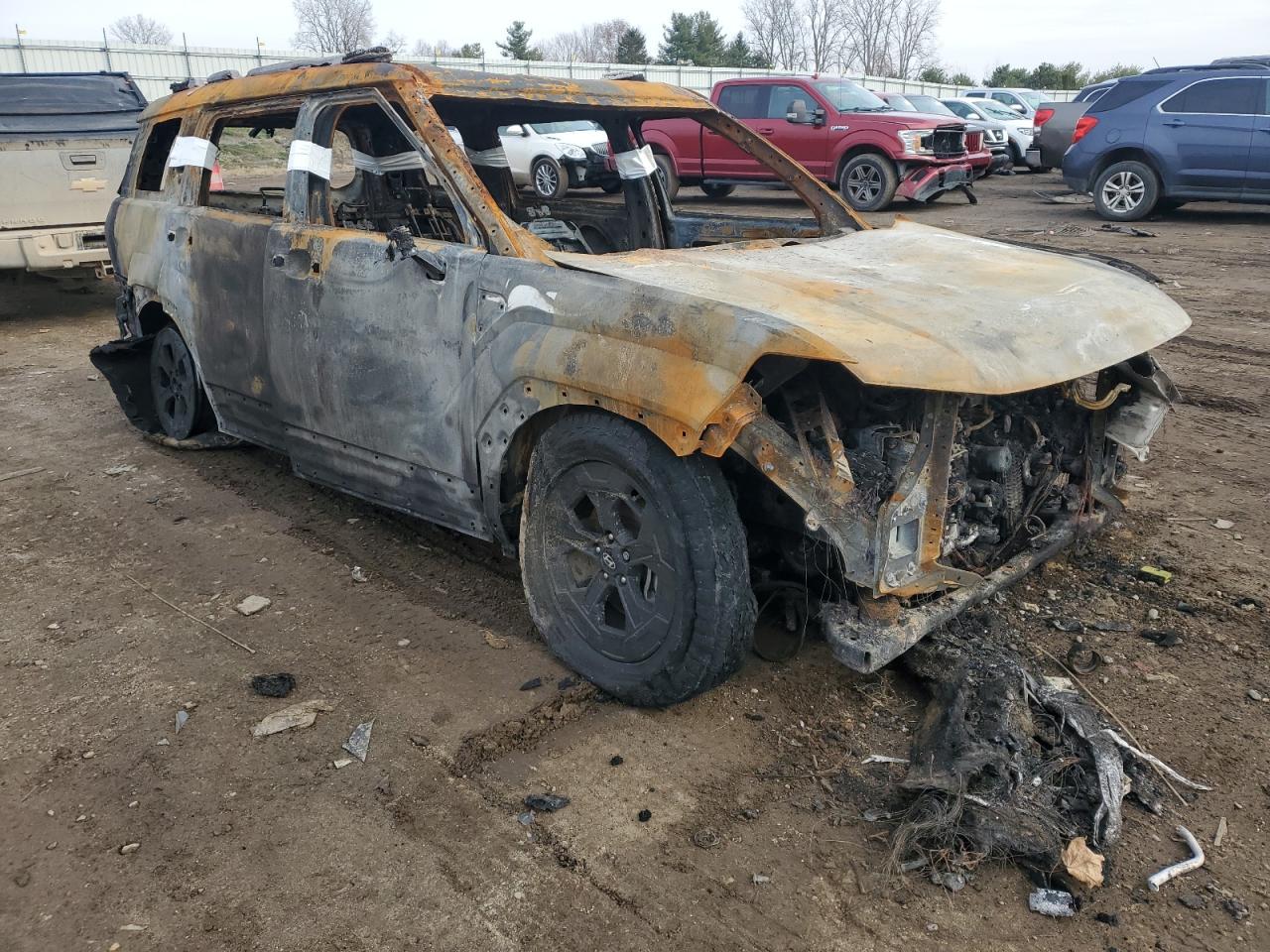 2024 HYUNDAI SANTA FE XRT VIN:5NMP3DGL9RH006714