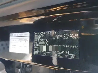 2018 Hyundai Santa FE VIN: