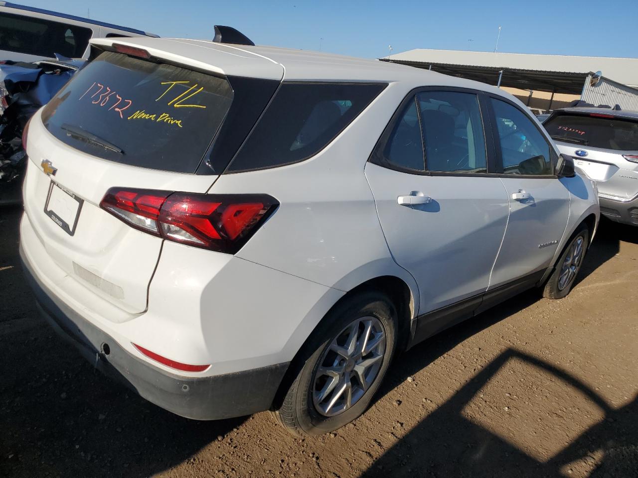 2022 CHEVROLET EQUINOX LS VIN:3GNAXFEV5NS183362