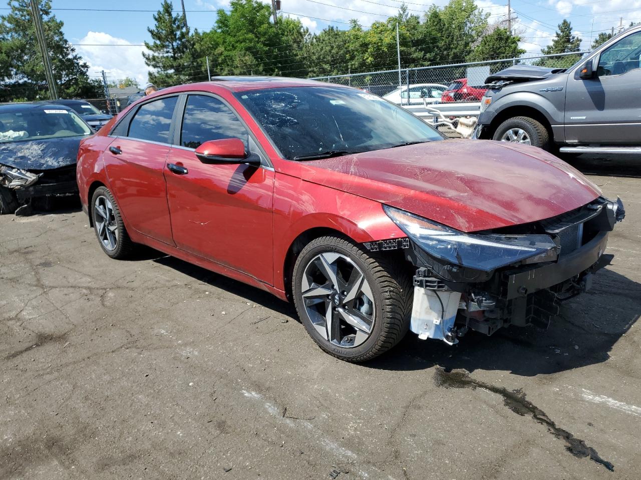 2023 HYUNDAI ELANTRA LIMITED VIN:KMHLN4AJ5PU070007