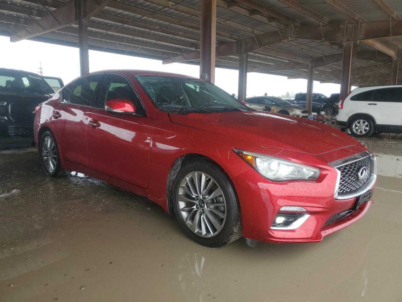 2022 INFINITI Q50 LUXE VIN:JN1EV7BR0NM342630