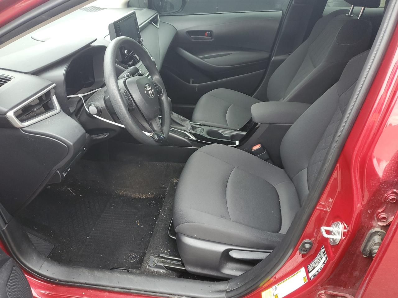 2022 TOYOTA COROLLA LE VIN:JTDEAMDE3NJ049873