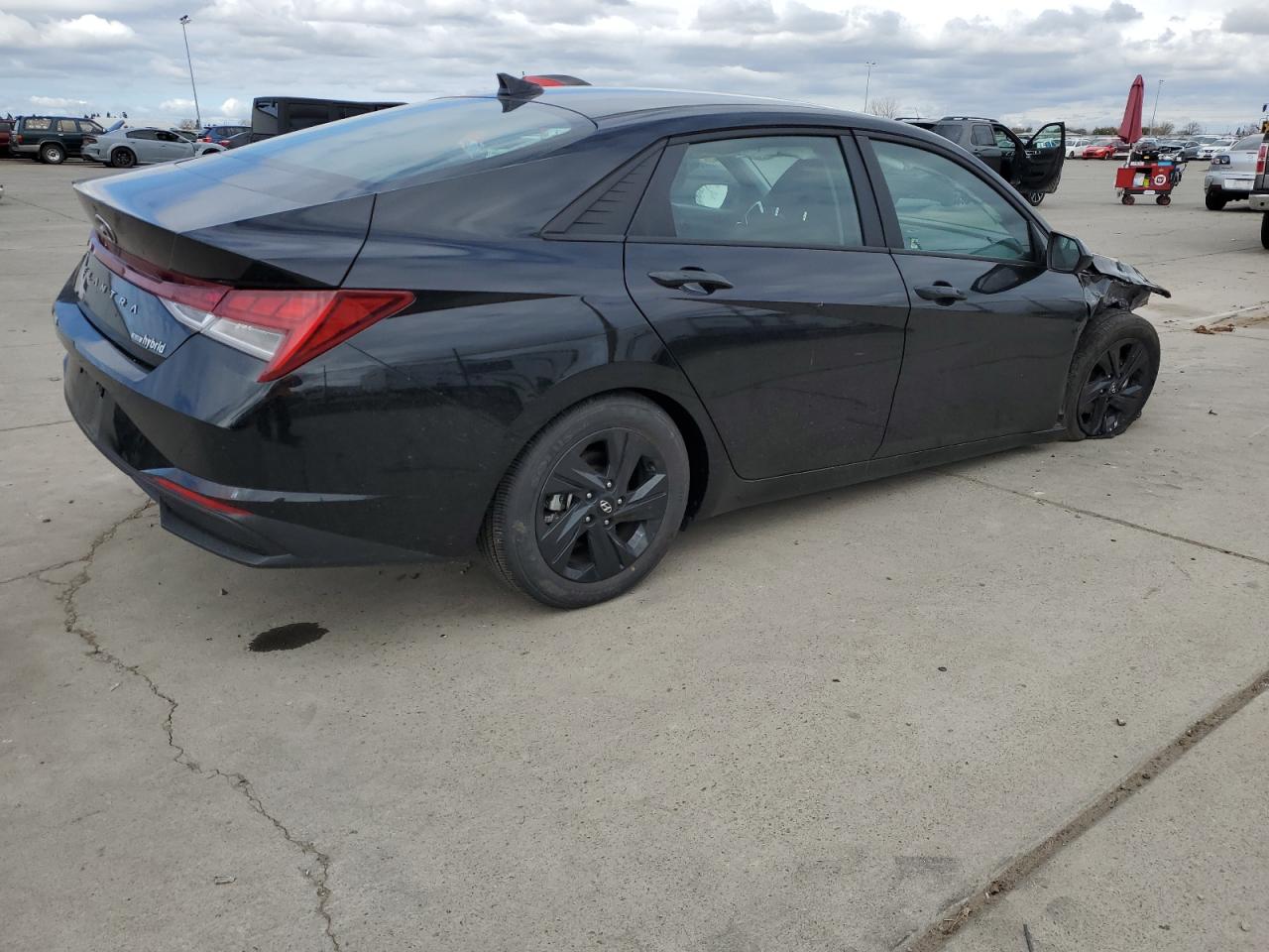 2023 HYUNDAI ELANTRA BLUE VIN:KMHLM4AJ2PU052373