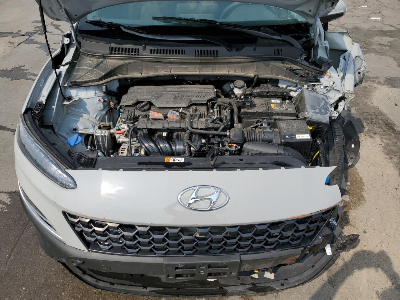 2022 HYUNDAI KONA SEL VIN:KM8K6CAB0NU804528