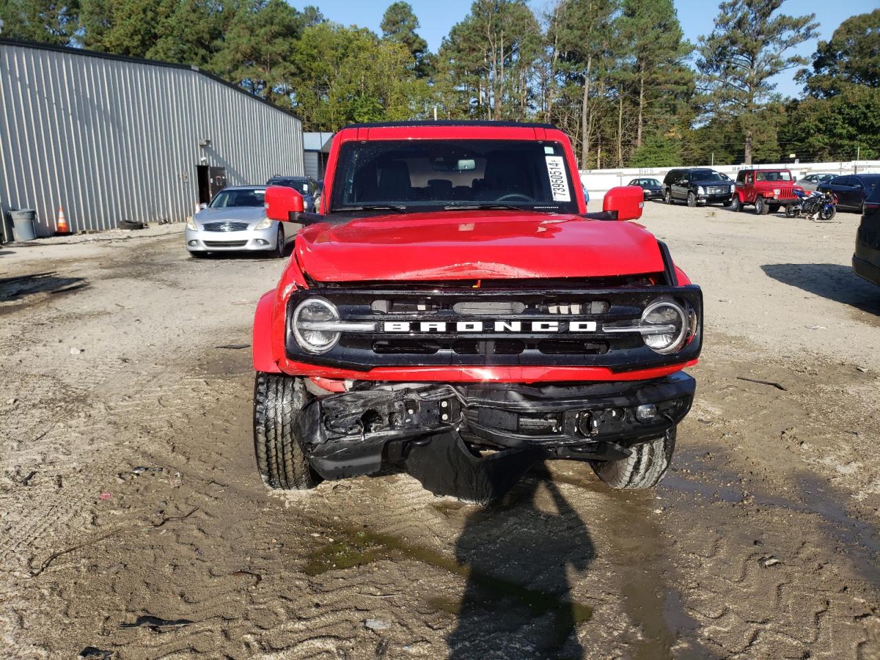 2024 FORD BRONCO OUTER BANKS VIN:1FMDE8BH9RLA46390