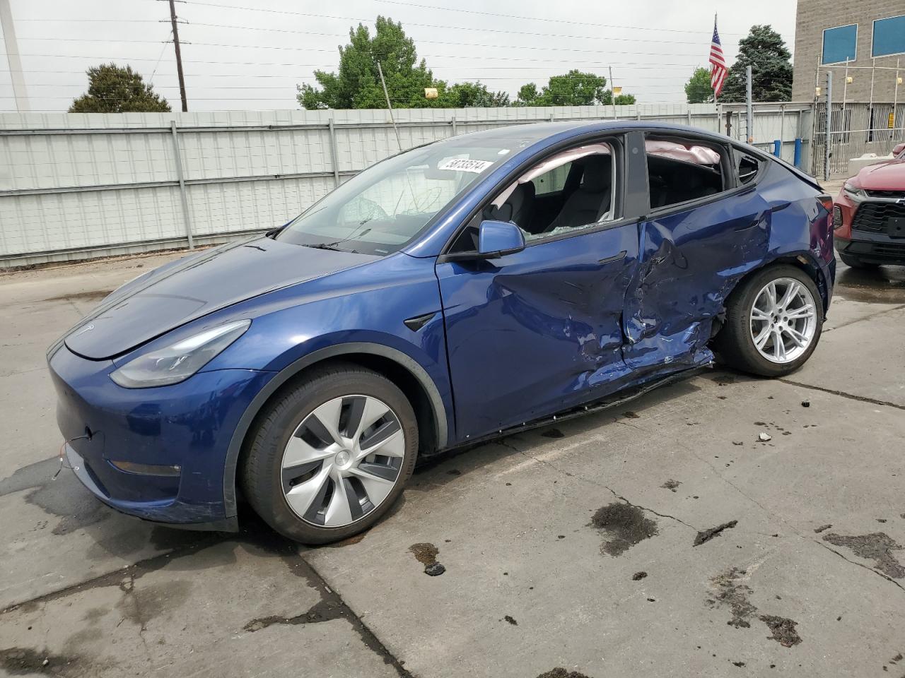 2023 TESLA MODEL Y  VIN:7SAYGDEE6PF687655