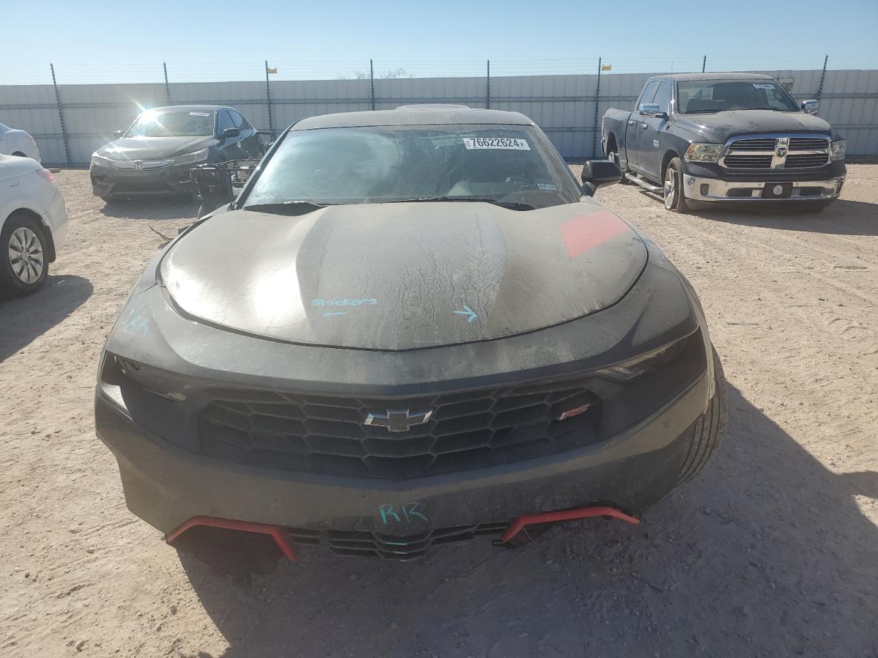 2022 CHEVROLET CAMARO LS VIN:1G1FB1RS7N0127360