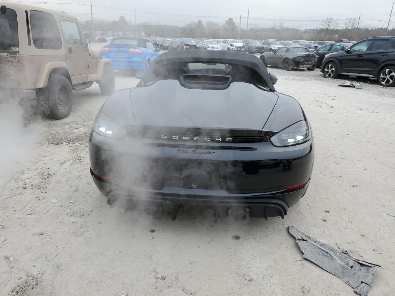 2023 PORSCHE BOXSTER SPYDER VIN:WP0CC2A81PS222016