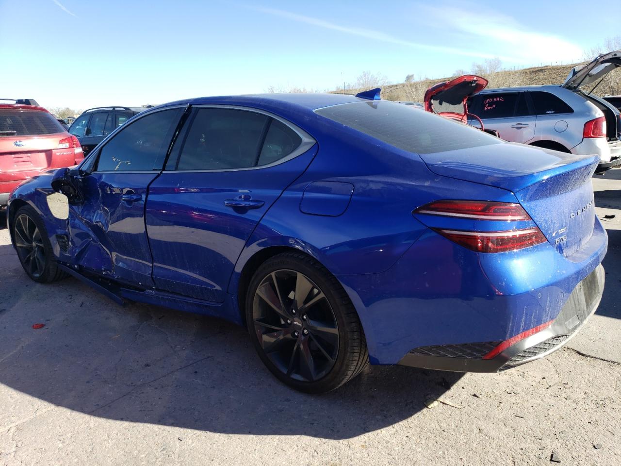 2023 GENESIS G70 BASE VIN:KMTG34TA6PU113019