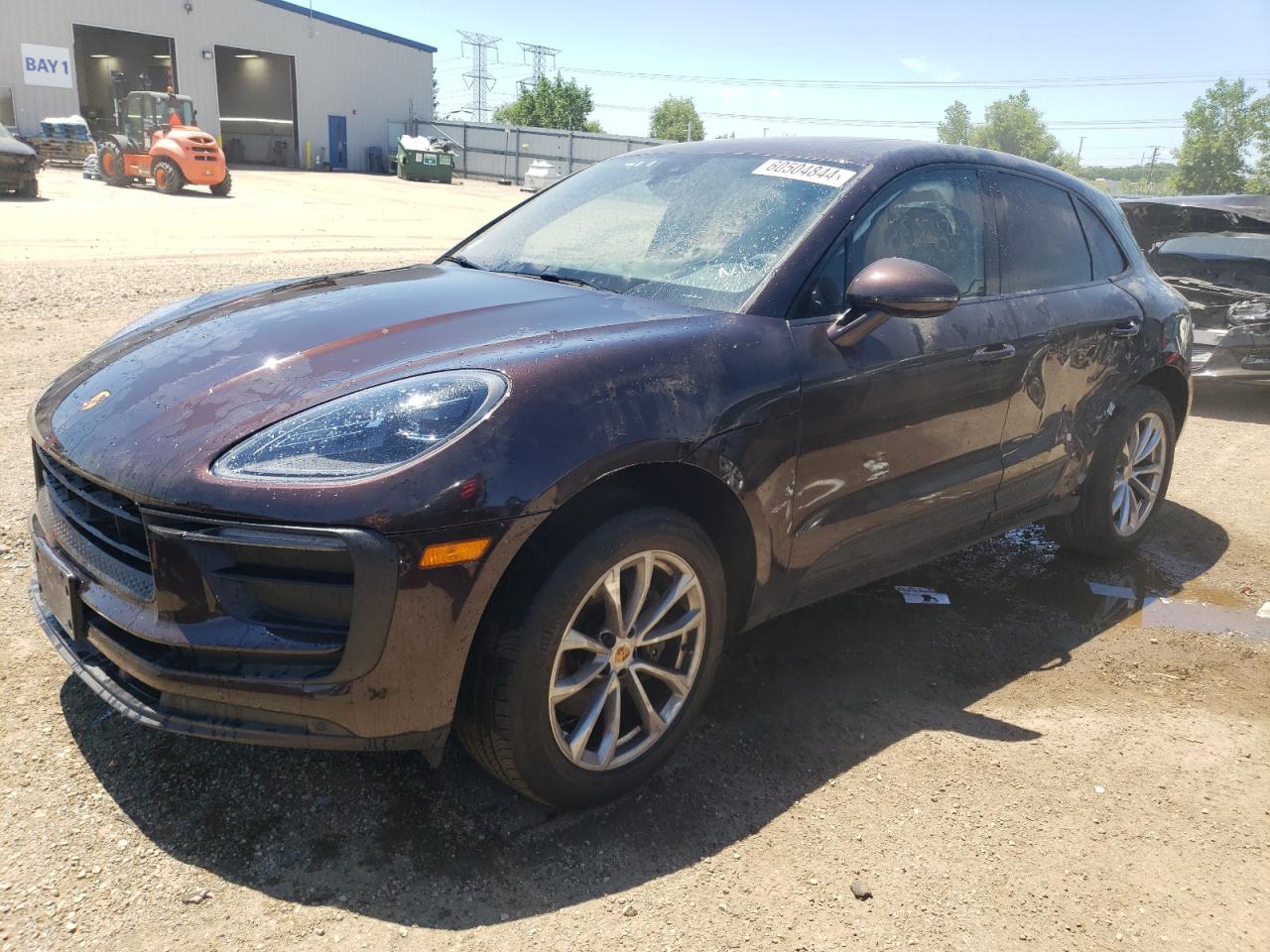 2022 PORSCHE MACAN  VIN:WP1AA2A57NLB02987