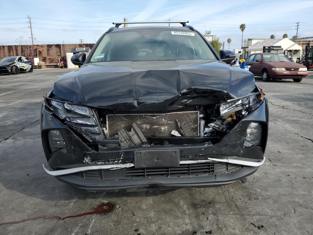 2022 HYUNDAI TUCSON SEL VIN:5NMJFCAE4NH058926