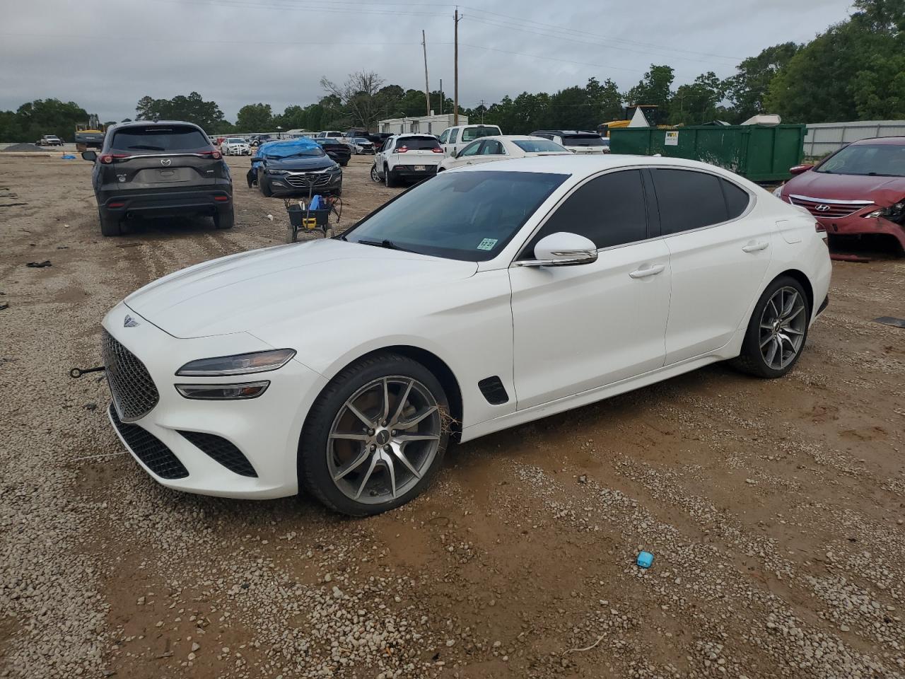 2022 GENESIS G70 BASE VIN:KMTG54TE1NU093773