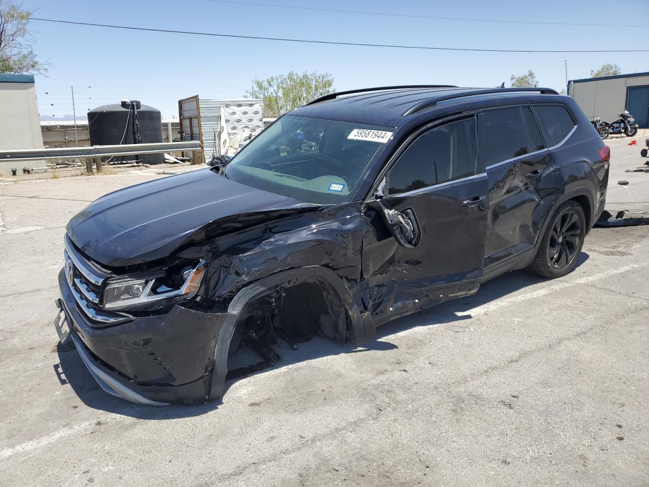 2022 VOLKSWAGEN ATLAS SE VIN:1V2HR2CA1NC516199