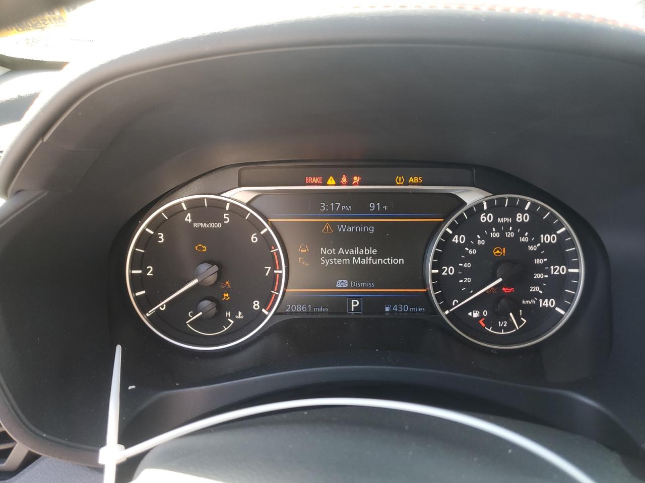 2022 NISSAN ALTIMA SR VIN:1N4BL4CVXNN416989