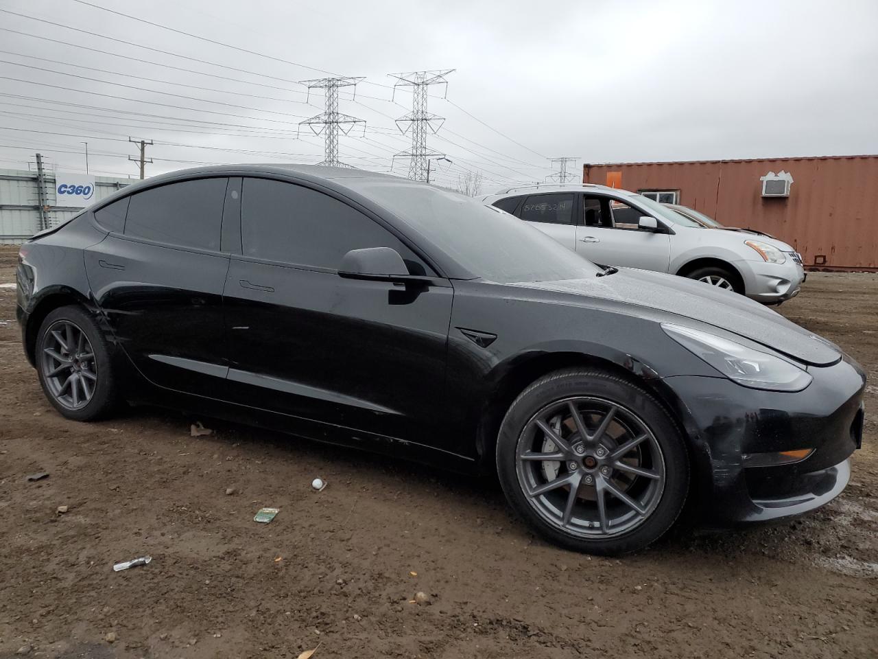 2022 TESLA MODEL 3  VIN:5YJ3E1EB7NF189771