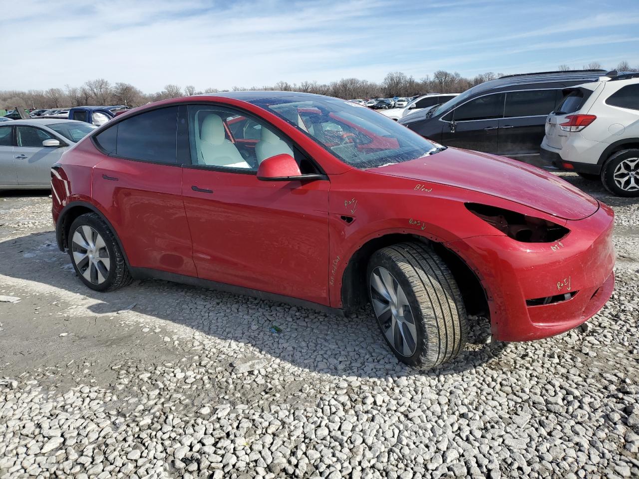 2023 TESLA MODEL Y  VIN:7SAYGDEE7PA157420