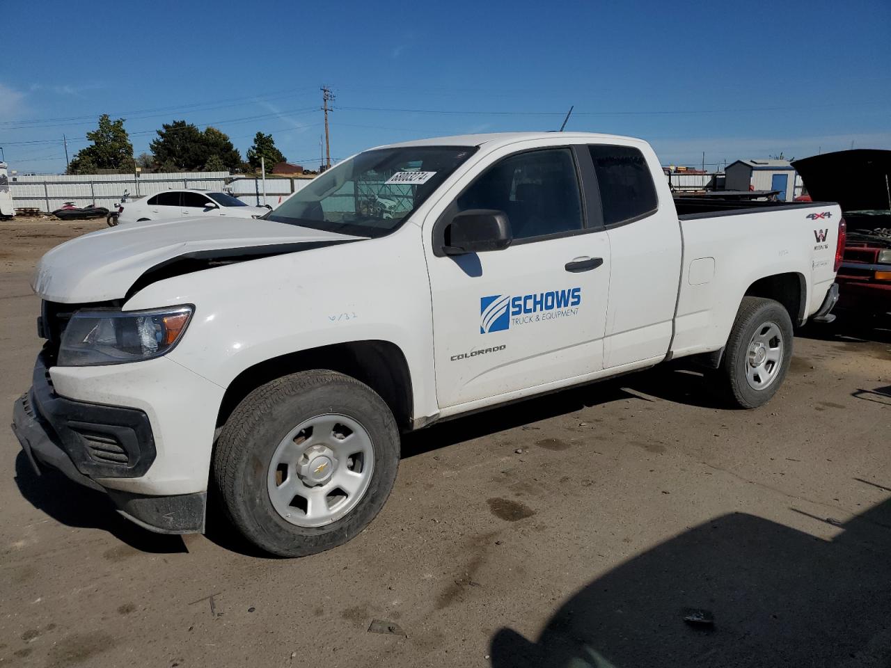 2022 CHEVROLET COLORADO  VIN:1GCHTBEA5N1160285