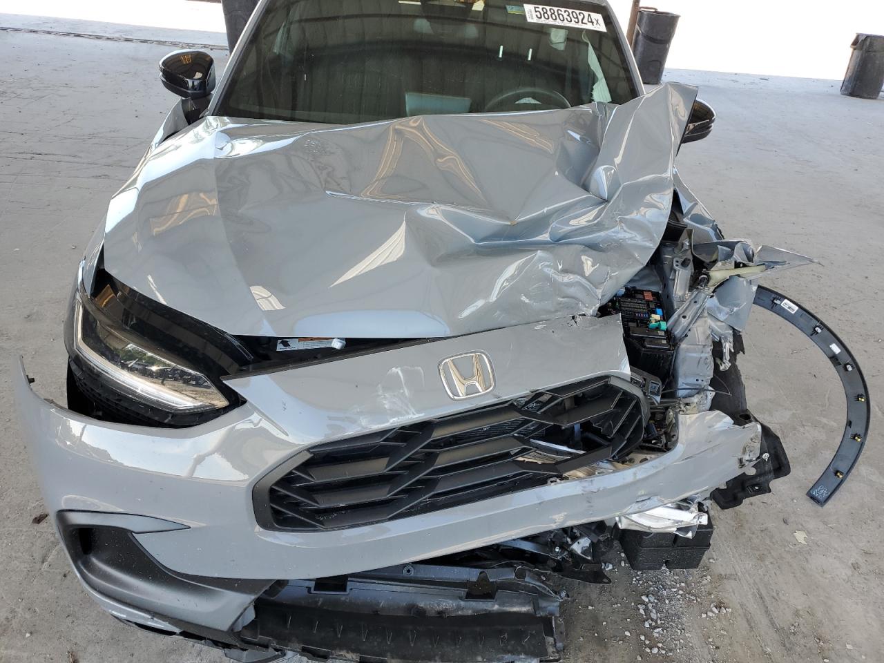 2024 HONDA HR-V SPORT VIN:3CZRZ1H58RM715227