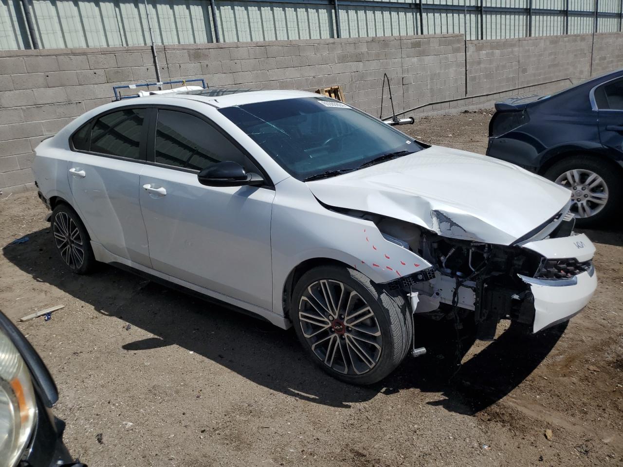 2022 KIA FORTE GT VIN:3KPF44AC1NE464847