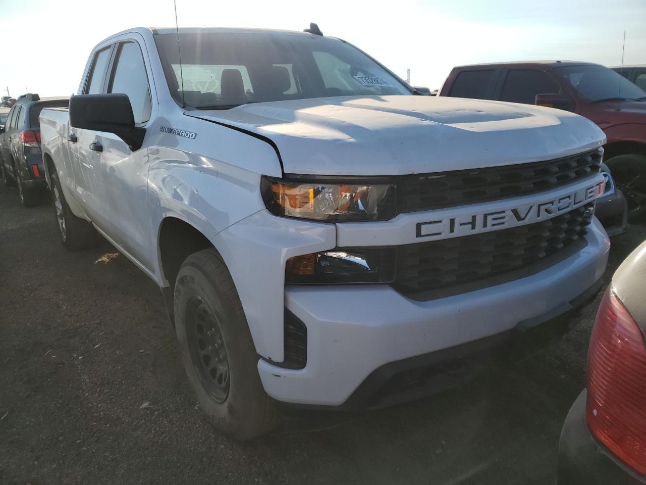 2022 CHEVROLET SILVERADO LTD K1500 CUSTOM VIN:1GCRYBEK8NZ200102