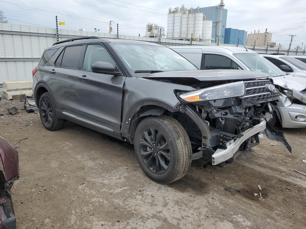 2023 FORD EXPLORER XLT VIN:1FMSK8DH1PGA54504