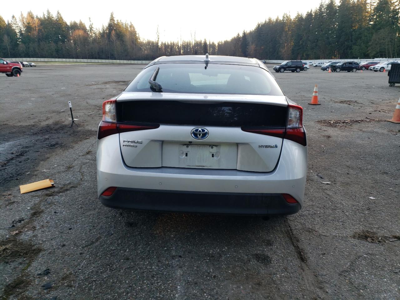 2022 TOYOTA PRIUS LE VIN:JTDL9MFU6N3037404