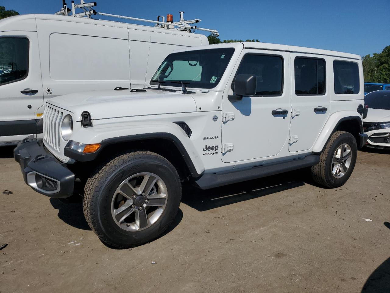 2022 JEEP WRANGLER UNLIMITED SAHARA VIN:1C4HJXEG0NW119346