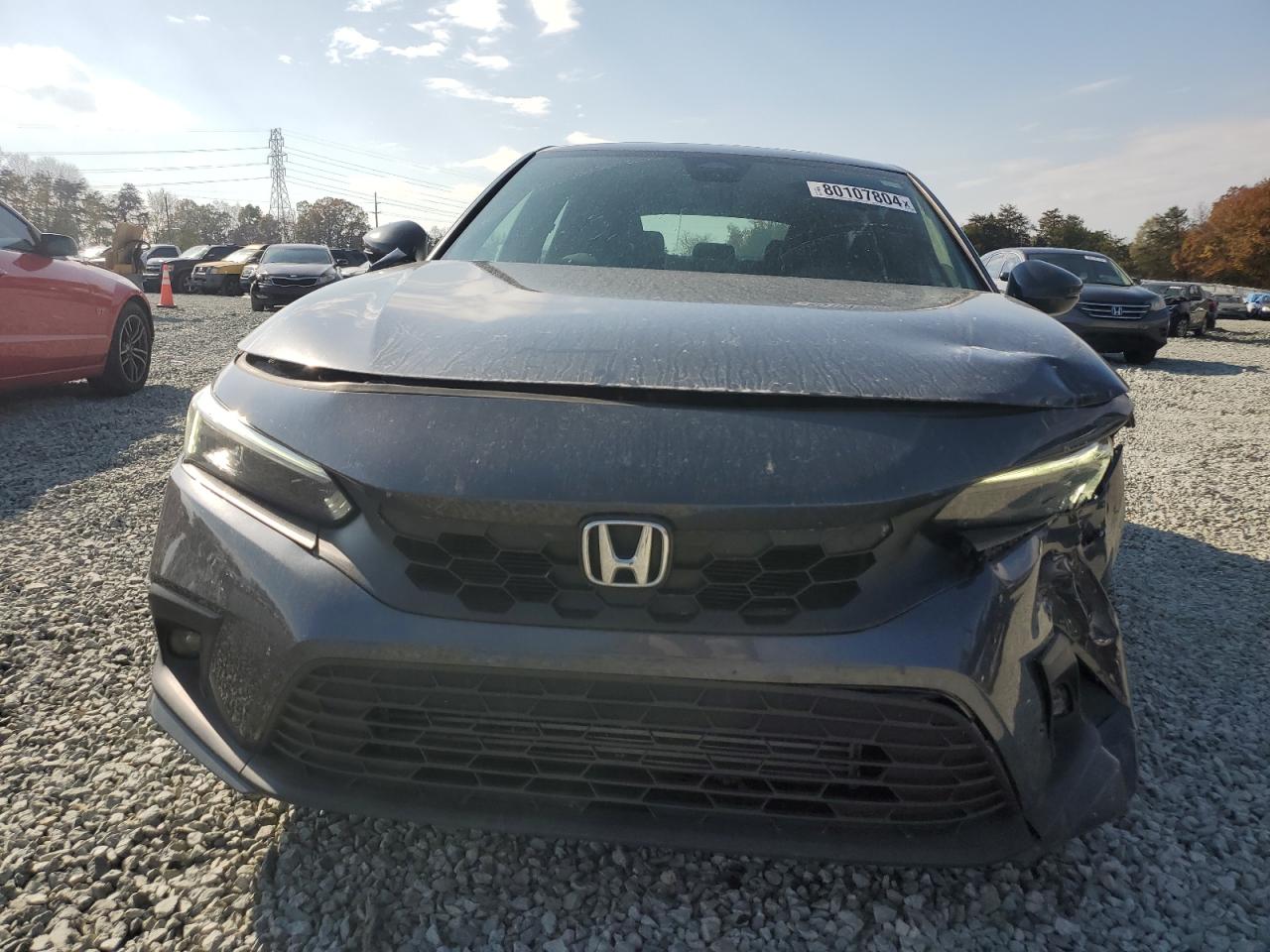 2022 HONDA CIVIC SPORT TOURING VIN:19XFL1H86NE020642