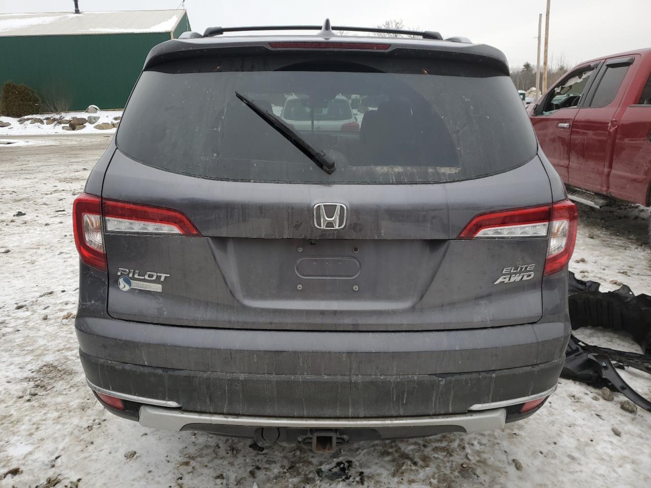 2022 HONDA PILOT ELITE VIN:5FNYF6H04NB030796