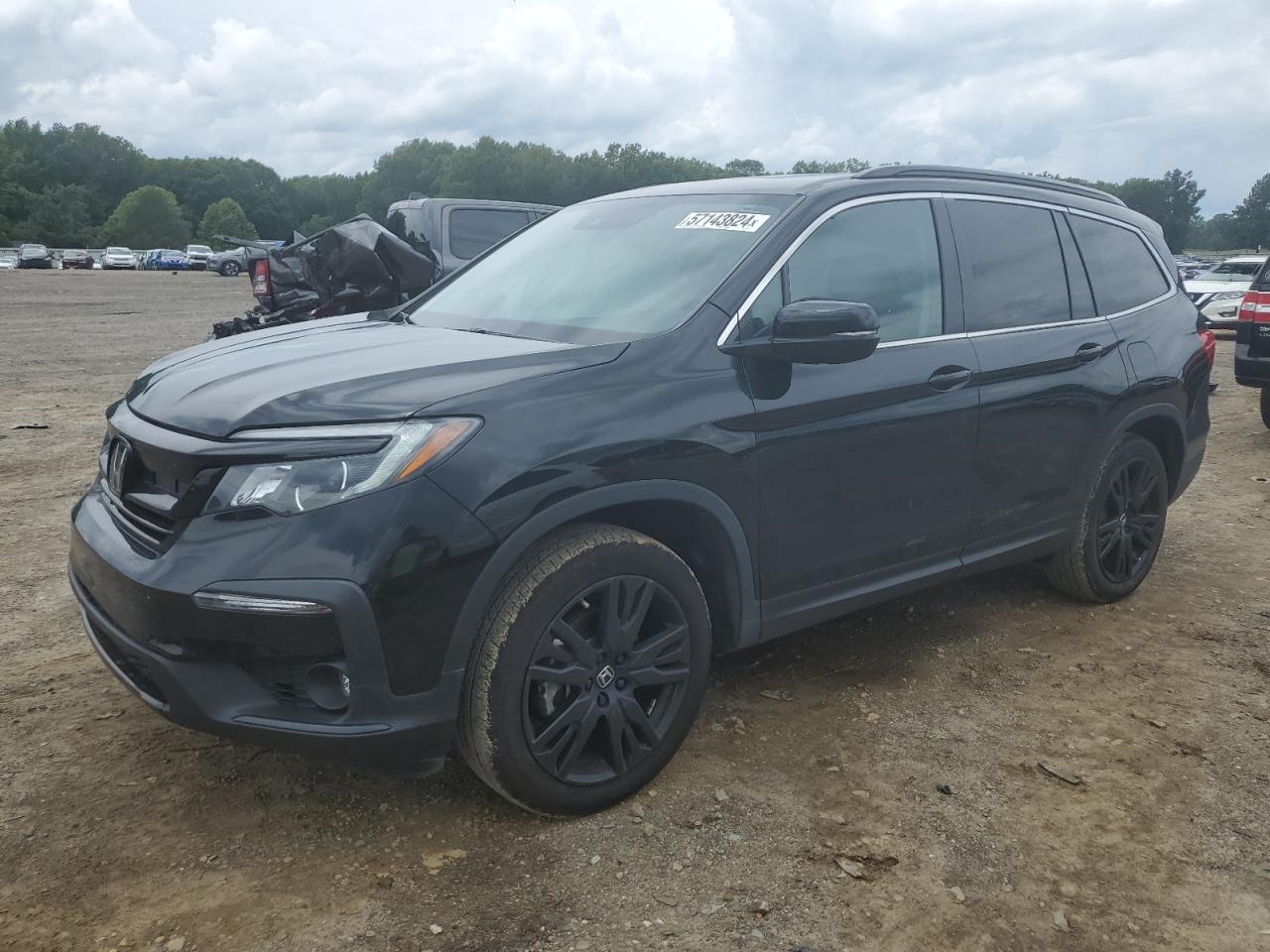 2022 HONDA PILOT SE VIN:5FNYF6H24NB014762