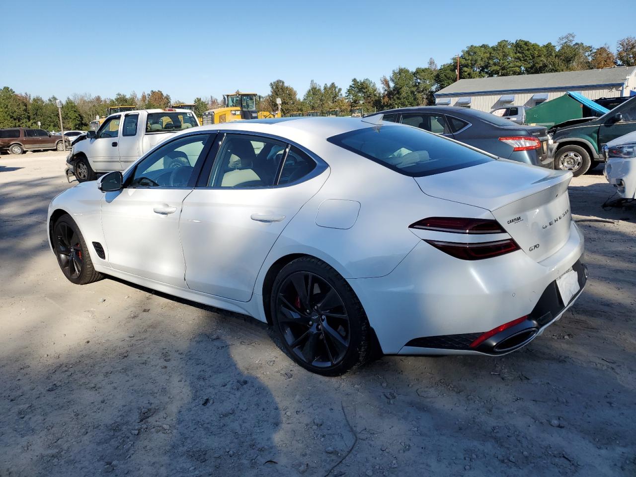 2022 GENESIS G70 BASE VIN:KMTG54TE1NU082773