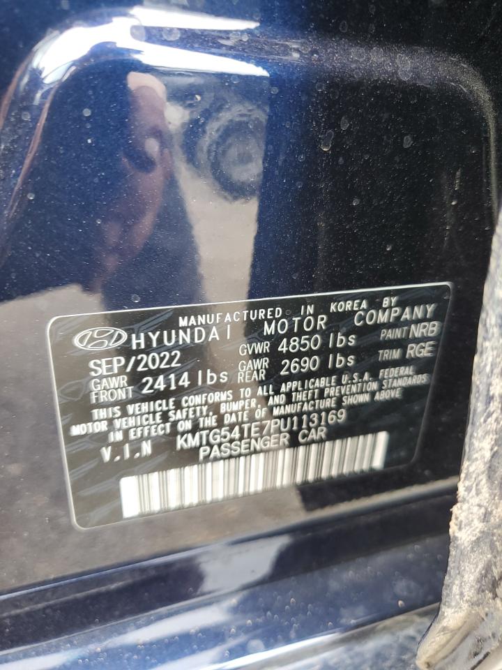 2023 GENESIS G70 BASE VIN:KMTG54TE7PU113169