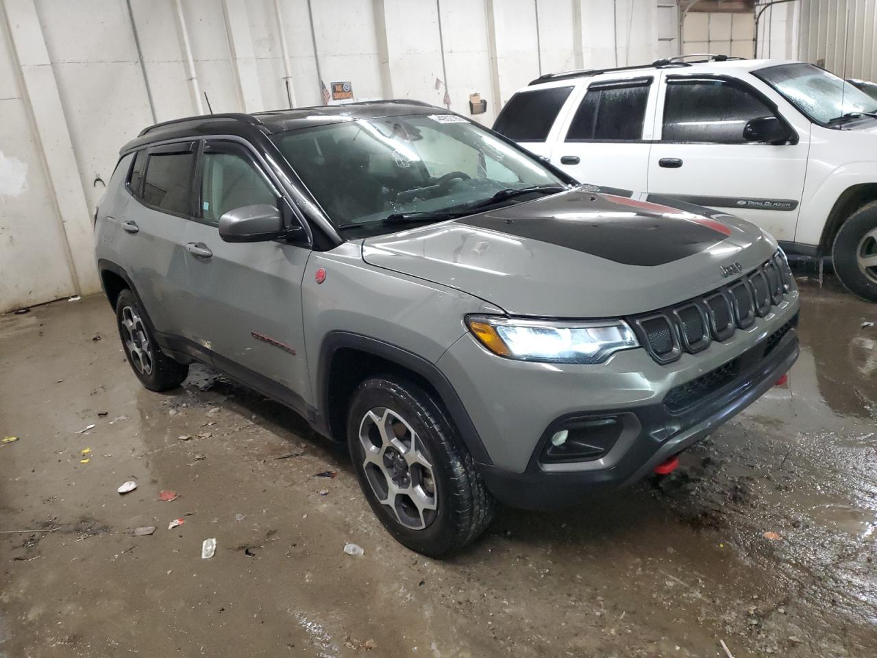 2022 JEEP COMPASS TRAILHAWK VIN:3C4NJDDB0NT163618