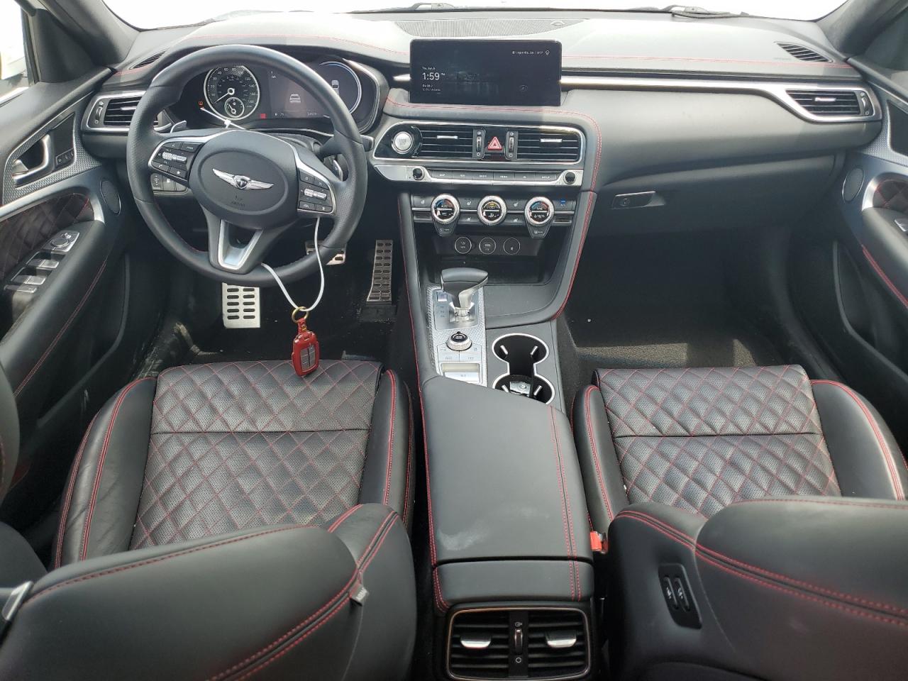 2022 GENESIS G70 BASE VIN:KMTG54TE2NU098805