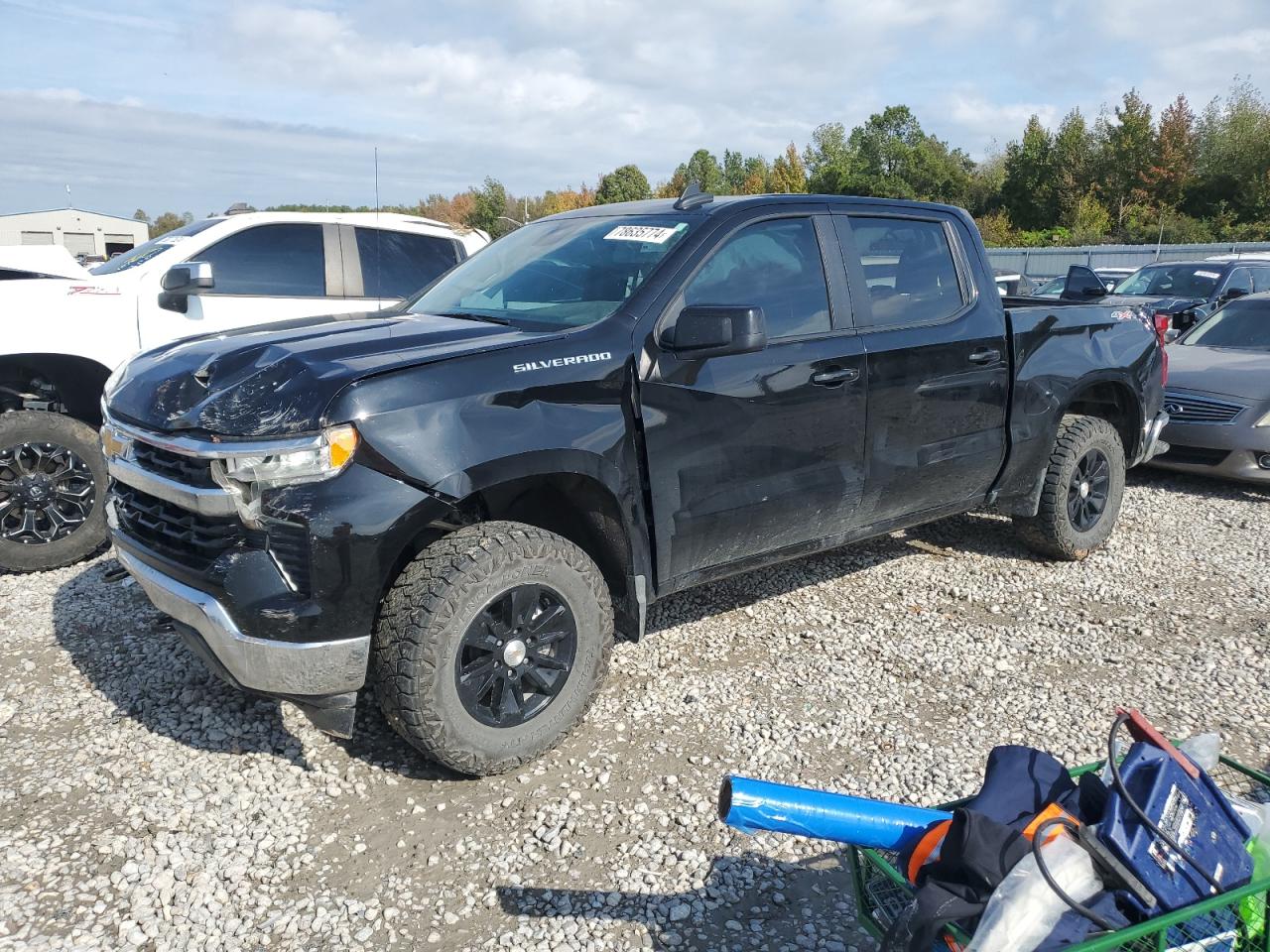 2023 CHEVROLET SILVERADO K1500 LT VIN:2GCUDDED0P1154019