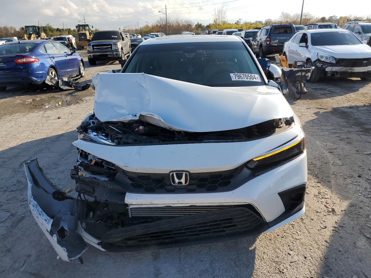 2023 HONDA CIVIC EXL VIN:19XFL1H79PE016126