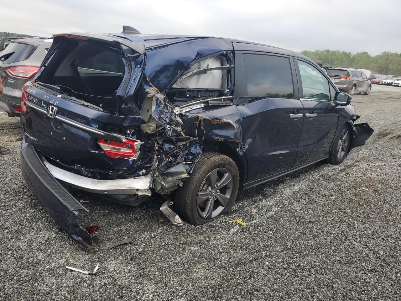 2024 HONDA ODYSSEY EX VIN:5FNRL6H53RB005239